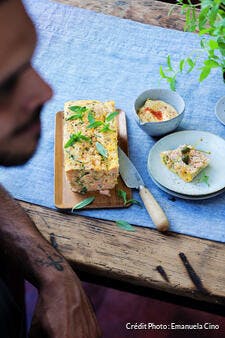 Pain aux deux saumons (terrine de poisson)