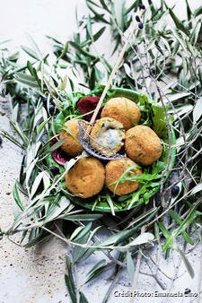 Les croquettes de pommes de terre au gorgonzola de Mina