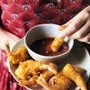 Beignets de crevettes en tempura pimentée 