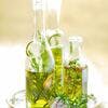 Huile d'olive aromatisée au thym et romarin