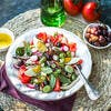 Salade niçoise à l'huile d'olive de Provence